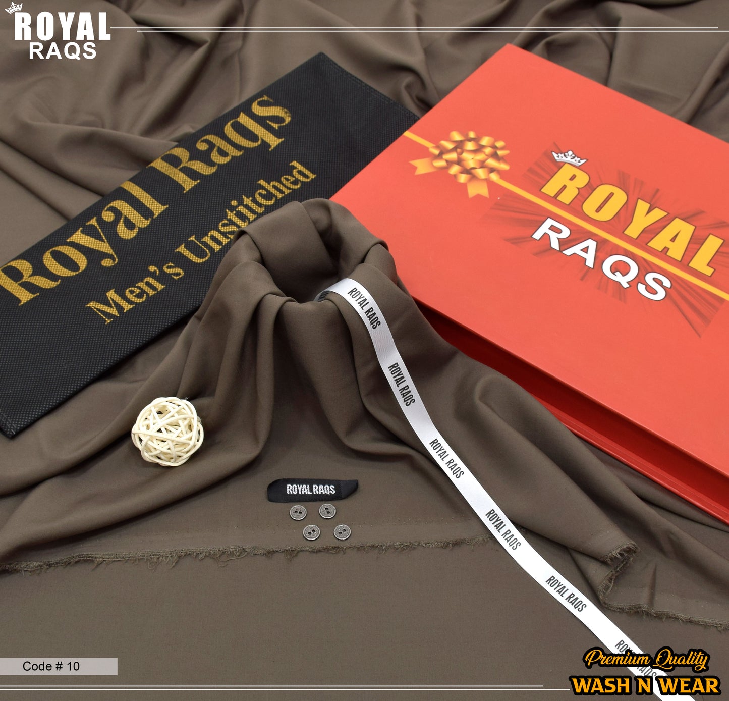 Premium Brown Wash & Wear